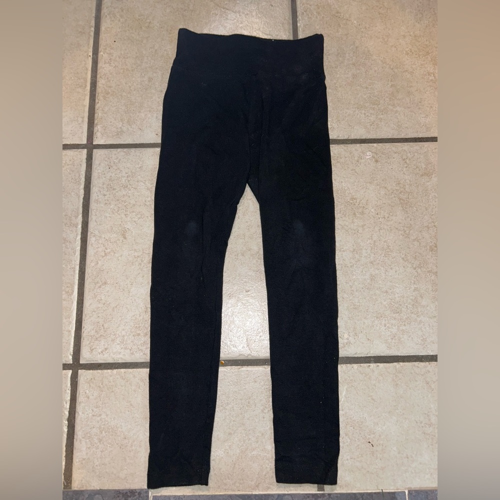 Justice black leggings 5/6